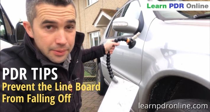 Prevent the Line Board From Falling Off